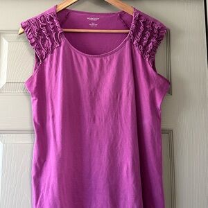 Workshop Republic Clothing Women's Magenta Tank Top